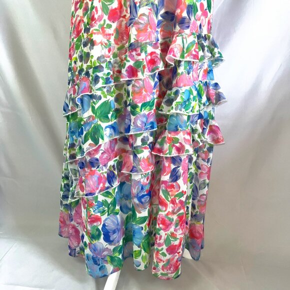 Floral Maxi Dress by SO in Multicolor - Picture 4 of 12